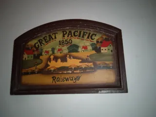 Cartel antiguo Great Pacific 1850