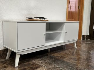 BARATO Mueble de tv blanco moderno 150cm NUEVO