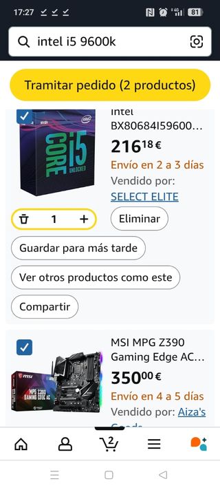 Gaming Pc Placa Msi + Intel i5 + Cooler master