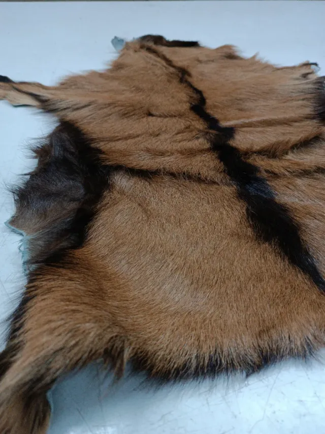 Piel de cabra natural