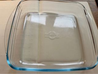 3 Bandejas de Horno: 2 de vidrio y 1 Cerámica