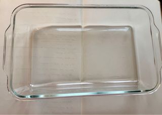 3 Bandejas de Horno: 2 de vidrio y 1 Cerámica