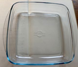 3 Bandejas de Horno: 2 de vidrio y 1 Cerámica