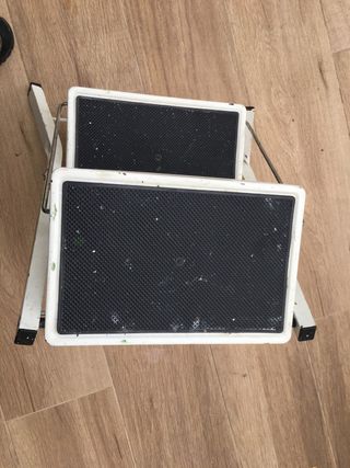 Taburete plegable 2 peldaños