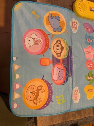 Alfombra Musical Infantil Piano y Batería