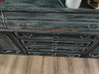 Mueble TV salón madera