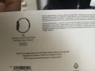 Apple Watch SE 2ª gen 40mm GPS Alluminio leggibene