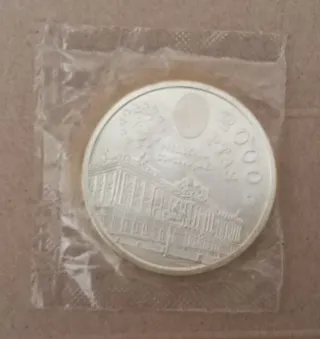 Moneda 2000 Pesetas Plata 1995 Conmemorativa