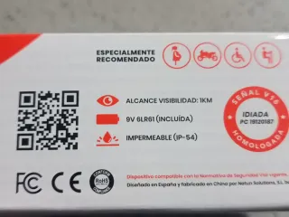 Baliza V16 Homologada Señal Emergencia