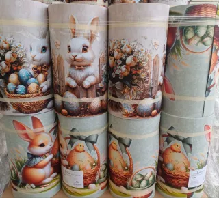 Tappeto a metraggio carta decorata Pasqua