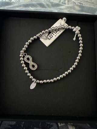 Pulsera Lotus Style Plata Infinito