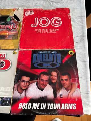 Lote 4 Vinili Makina Dance Electro