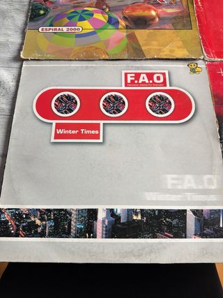 Lote 4 Vinili Makina Dance Electro