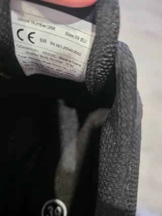 Zapatos de seguridad negros