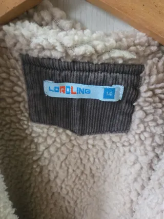 Chaqueta niño forrada