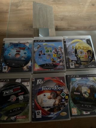 Pack 6 Juegos PS3
