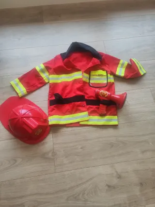 Disfraz Bombero Infantil con Accesorios