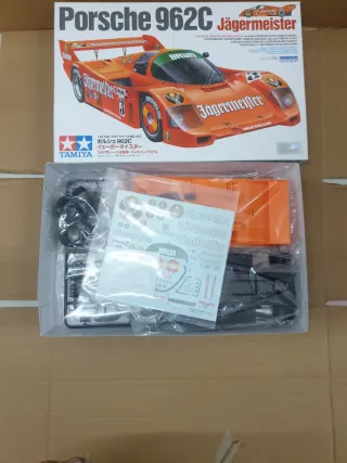 Maqueta Porsche 962C Jägermeister Tamiya