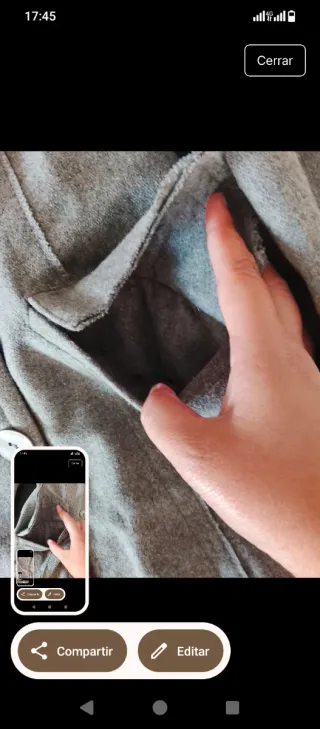 Chaquetón largo Stradivarius gris talla M