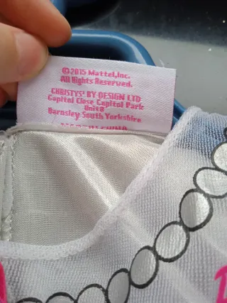 Disfraz Barbie Niña