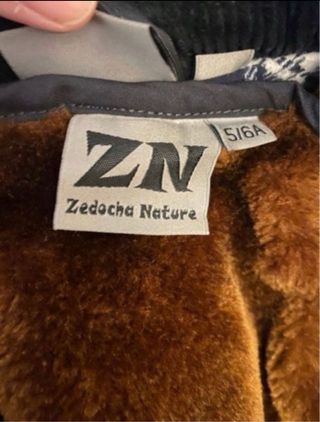 Abrigo niño tipo Barbour 5/6 años