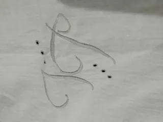 Sábana antigua cama 105 solo la sabana