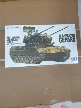 Maqueta Tamiya Flakpanzer Gepard 1/35