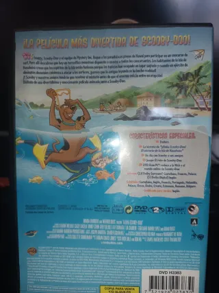 Lote 3 Películas DVD: Scooby-Doo y Spiderman