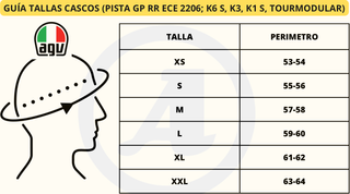 ¡20% DESCUENTO! CASCO AGV K6 S SALOM TRIBUTE