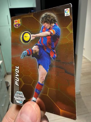Cromo Panini Puyol - Mega Estrellas 2005/06 FCB
