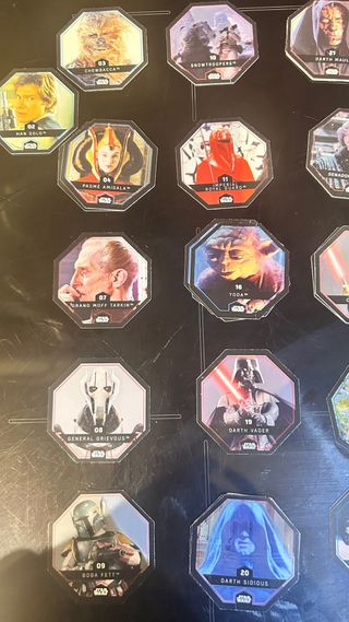 Tazos Star Wars: El Despertar de la Fuerza
