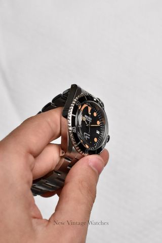 Seiko Submariner NH35 Mod Automático Vintage