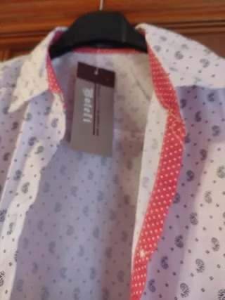 Camisa manga corta estampada