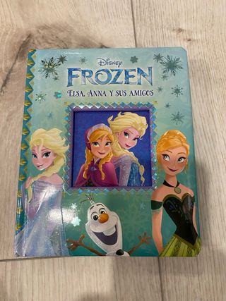 Libro Frozen Disney 2 unidades
