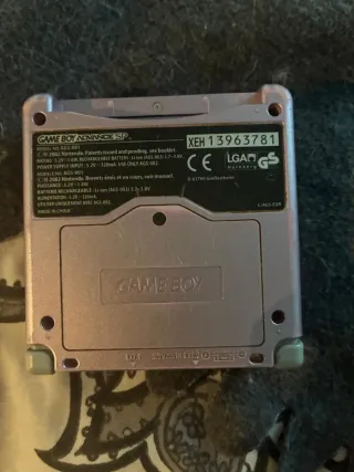 Nintendo Game Boy Advance SP Rosa