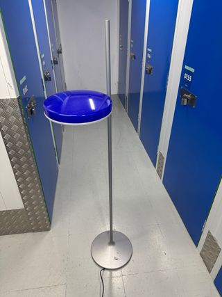 Lámpara de pie Metalarte vintage azul