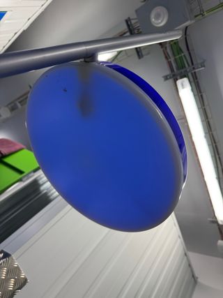 Lámpara de pie Metalarte vintage azul