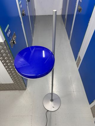 Lámpara de pie Metalarte vintage azul