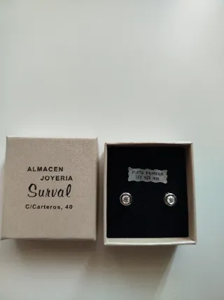Pendientes Plata Surval