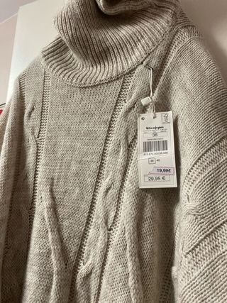 Jersey El Corte Inglés cuello alto M