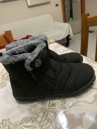 Stivali da neve imbottiti neri