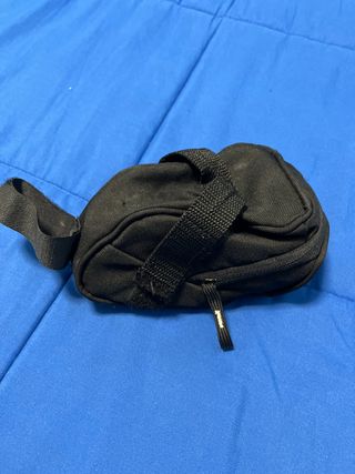 Bolsa sillín bicicleta negra