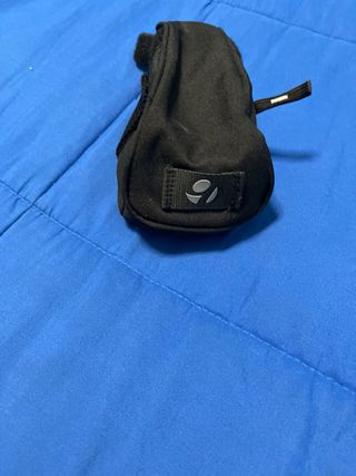 Bolsa sillín bicicleta negra