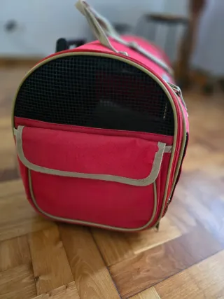 Transportín para mascotas con ruedas
