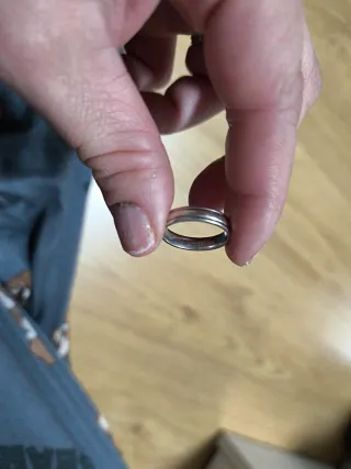 Anillo de compromiso plata mujer