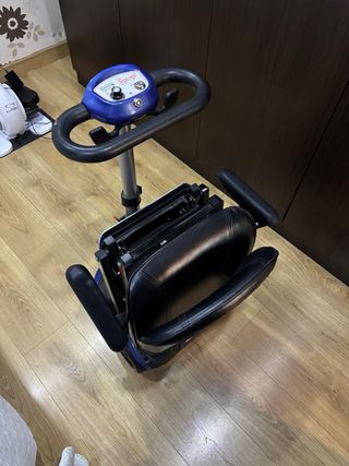 Scooter movilidad Solex azul y negro