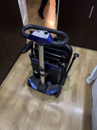 Scooter movilidad Solex azul y negro