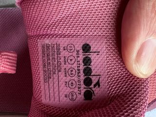 Zapatillas Diadora rosas y turquesa