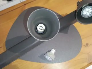 Luminaria 3 focos dirigibles