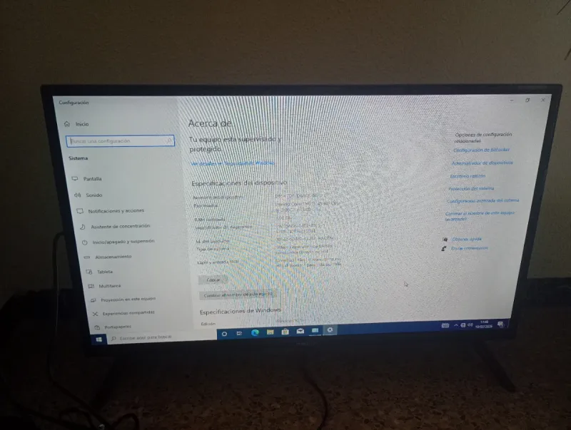 Ordenador HP ProDesk 400 SFF Negro